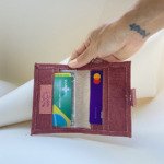 Mini Carteira Terracota