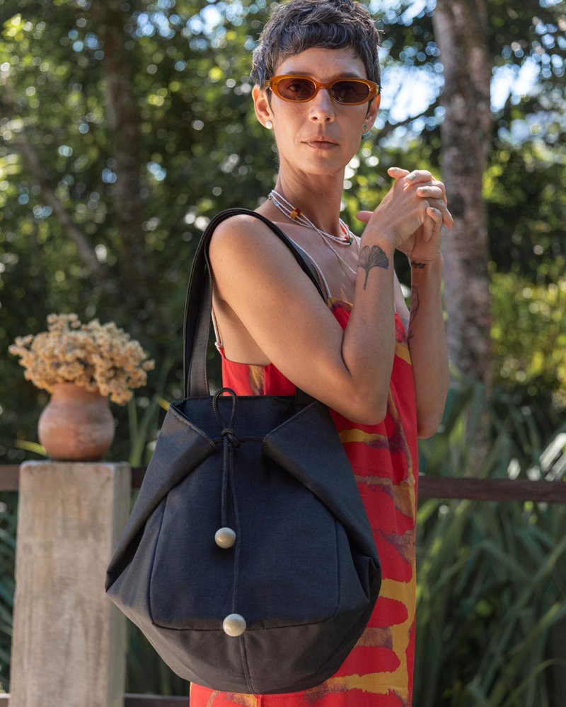 Bolsa Tote Preta