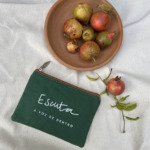 Nécessaire Desejos_Escuta - verde