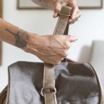 Mala Bolso Cinza