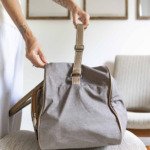 Mala Bolso Cinza