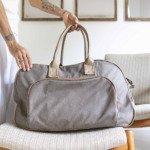 Mala Bolso Cinza