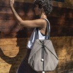 Bolsa Tote Cinza