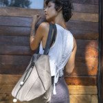 Bolsa Tote Cinza