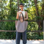 Bolsa Tote Cinza