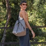 Bolsa Tote Cinza