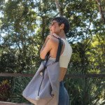 Bolsa Tote Cinza