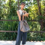 Bolsa Tote Cinza