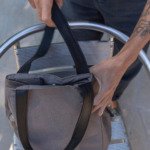 Bolsa Tote Cinza