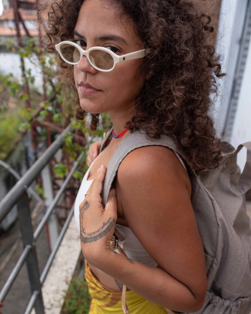 Mochila Cinza