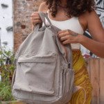 Mochila Cinza
