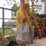 Mochila Cinza