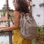 Mochila Cinza