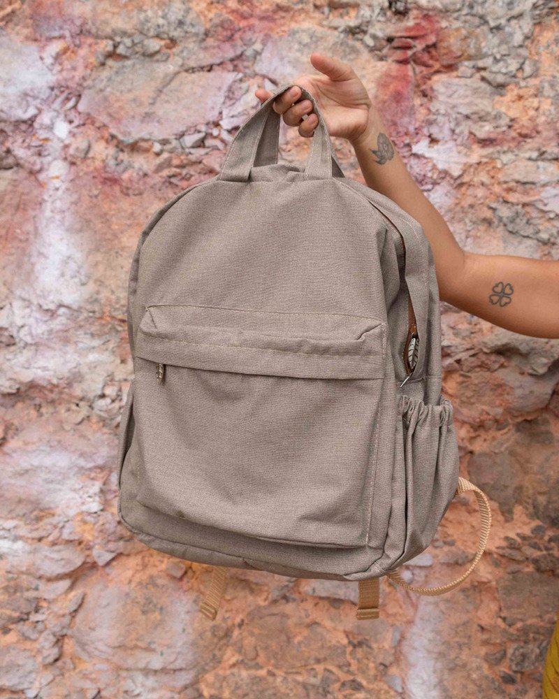 Mochila Cinza