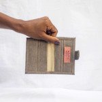 Mini Carteira Cinza