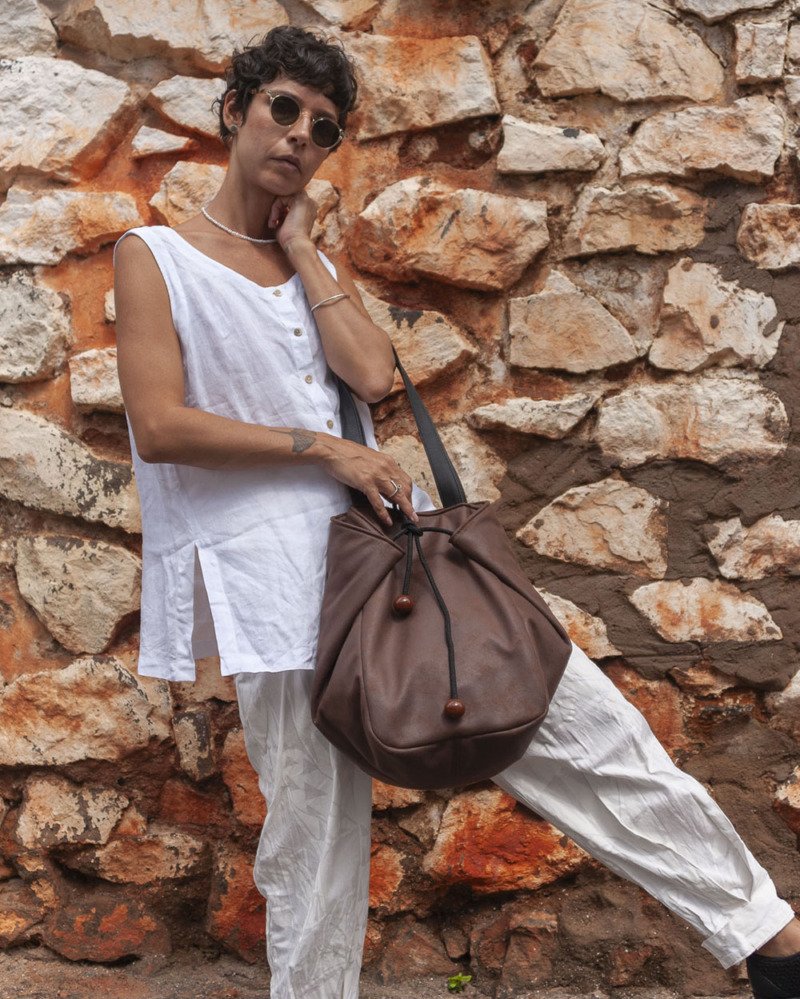Bolsa Tote Café