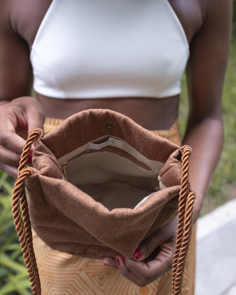 Bolsa Alfazema Amêndoa