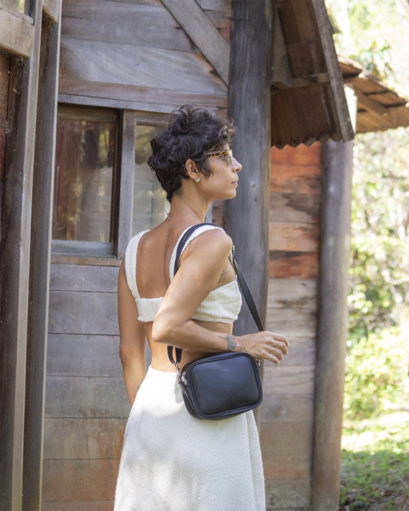 Bolsa Gerânio Preta