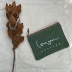 Nécessaire Desejos_Coragem - verde