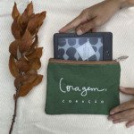 Nécessaire Desejos_Coragem - verde