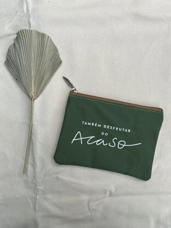 Nécessaire Desejos_Acaso - verde
