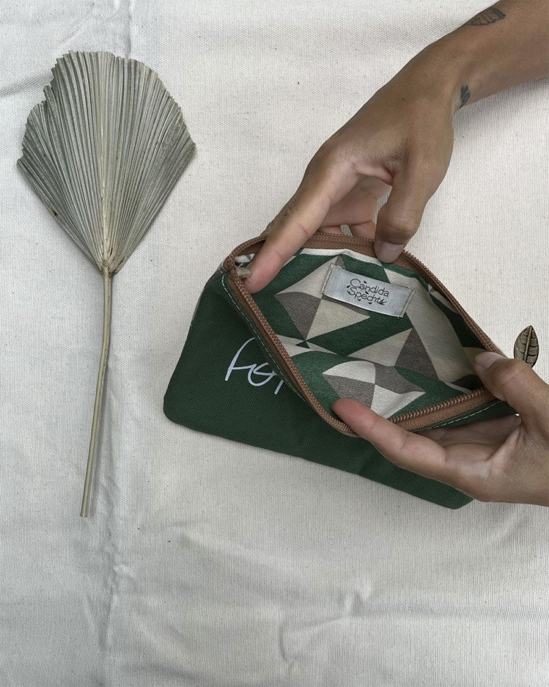 Nécessaire Desejos_Força - verde