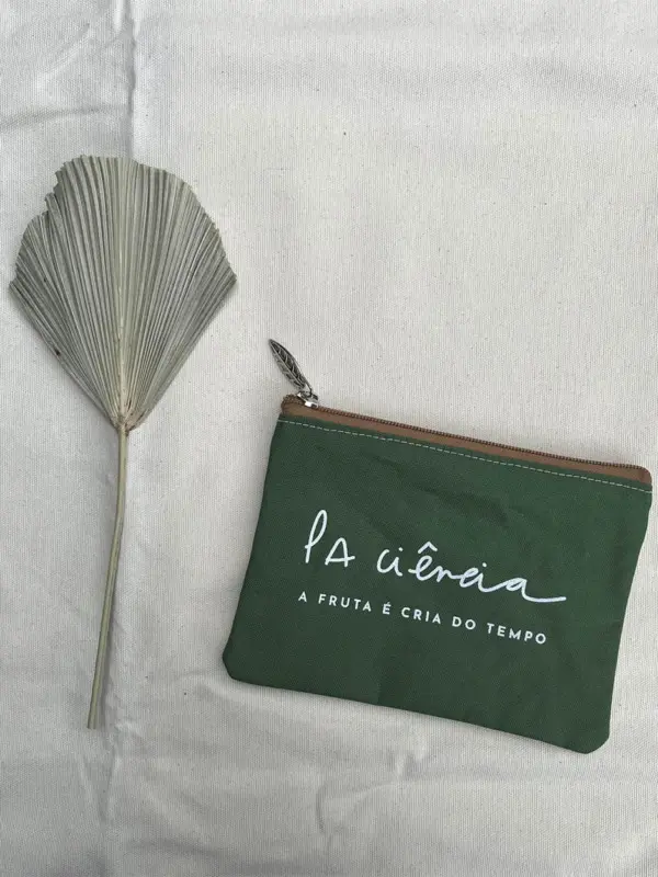 Nécessaire Desejos_Paciência - verde
