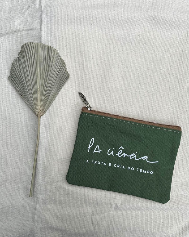 Nécessaire Desejos_Paciência - verde