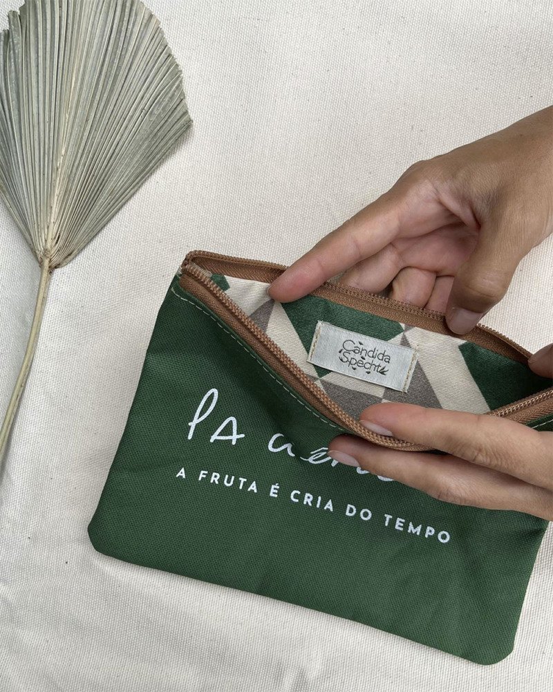 Nécessaire Desejos_Paciência - verde