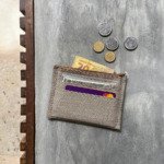 Porta Cartão Cinza