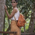 Mochilinha Casulo Dendê