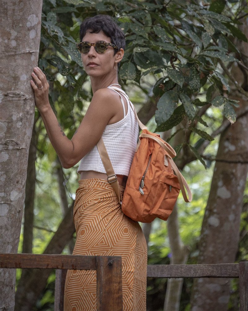 Mochilinha Casulo Dendê