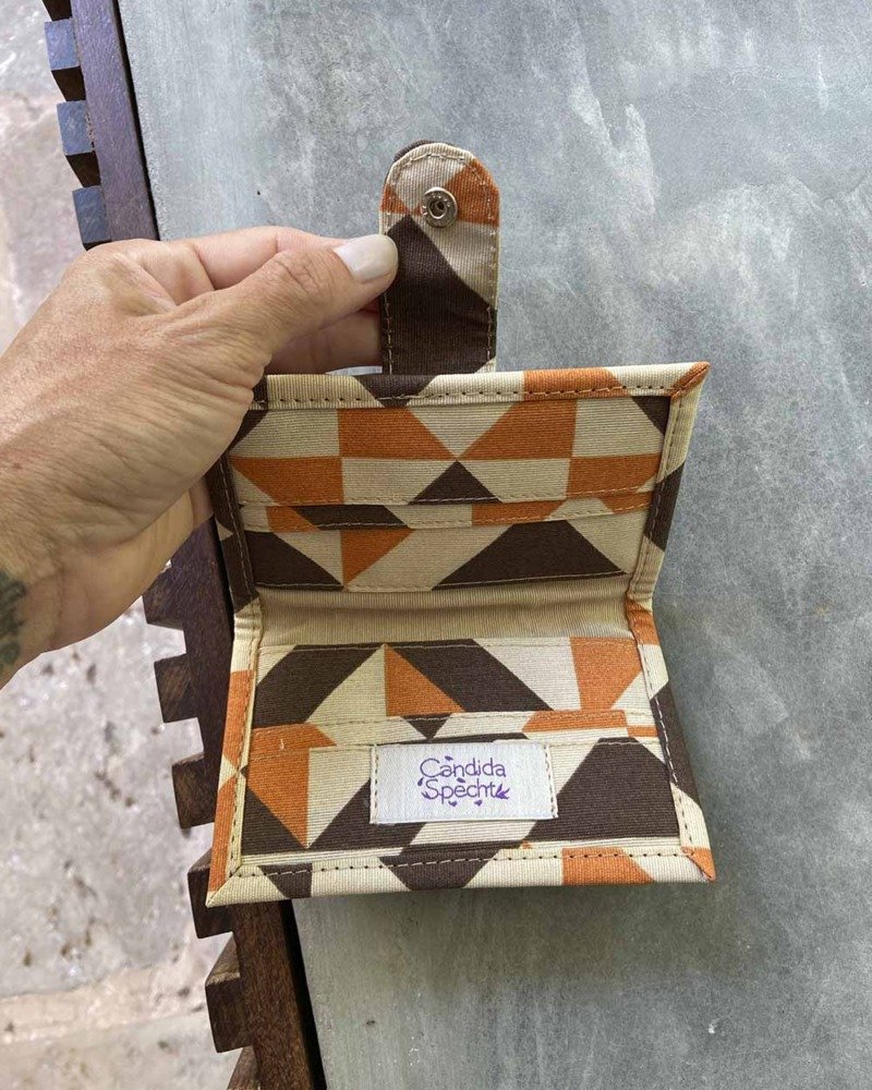 Mini Carteira Bandeirolas Terra