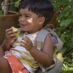 Mochila Miúda Cinza