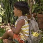 Mochila Miúda Cinza