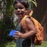 Mochila Miúda Dendê