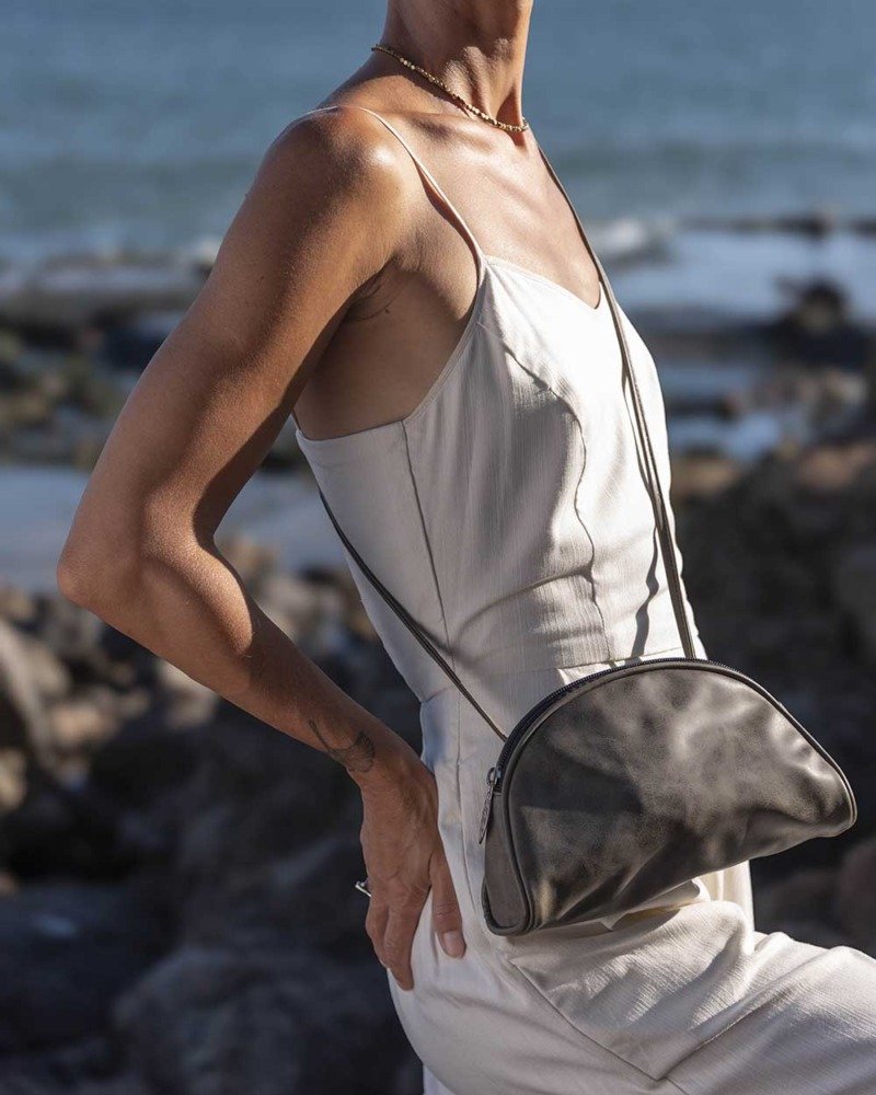 Bolsa Jasmim Cinza