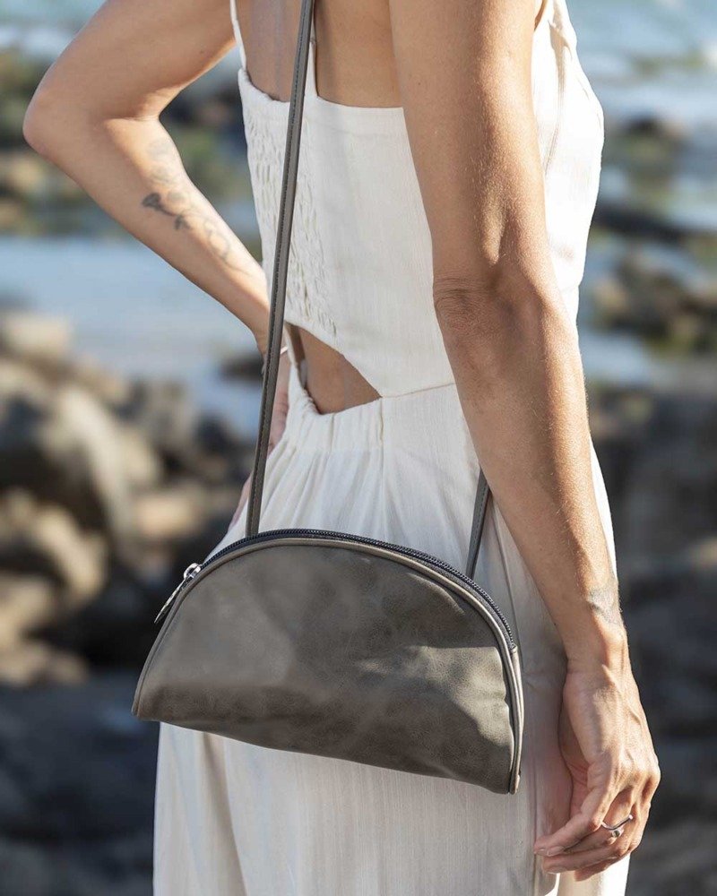 Bolsa Jasmim Cinza