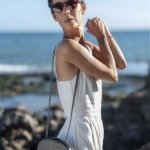 Bolsa Jasmim Cinza