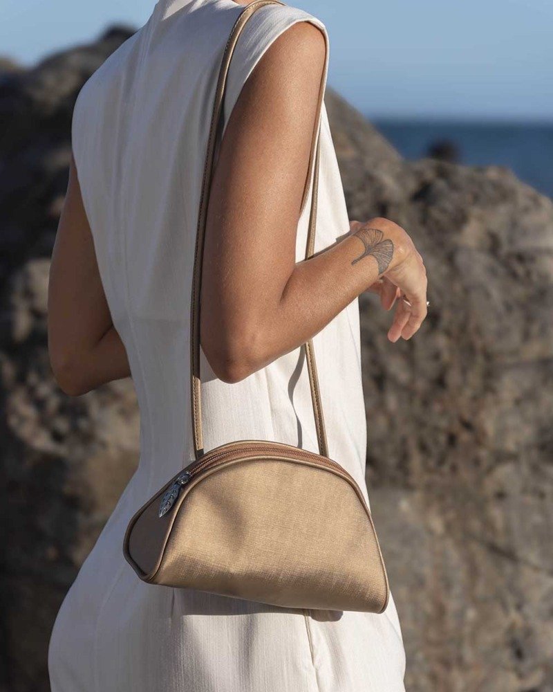 Bolsa Jasmim Sépia