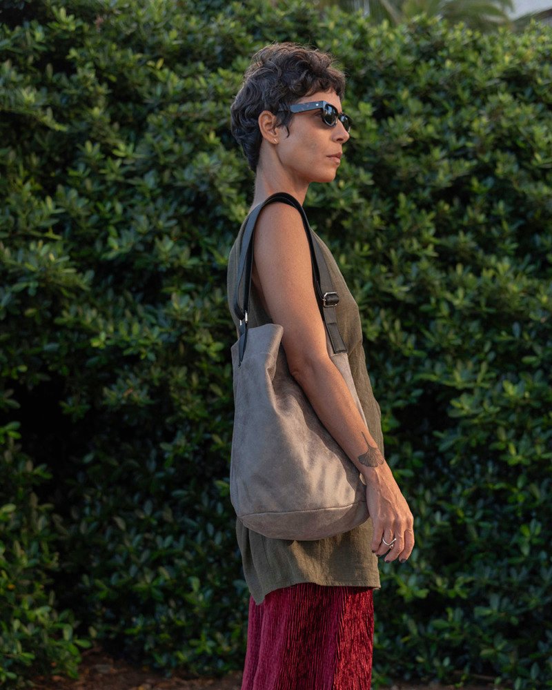 Bolsa Manga Gris