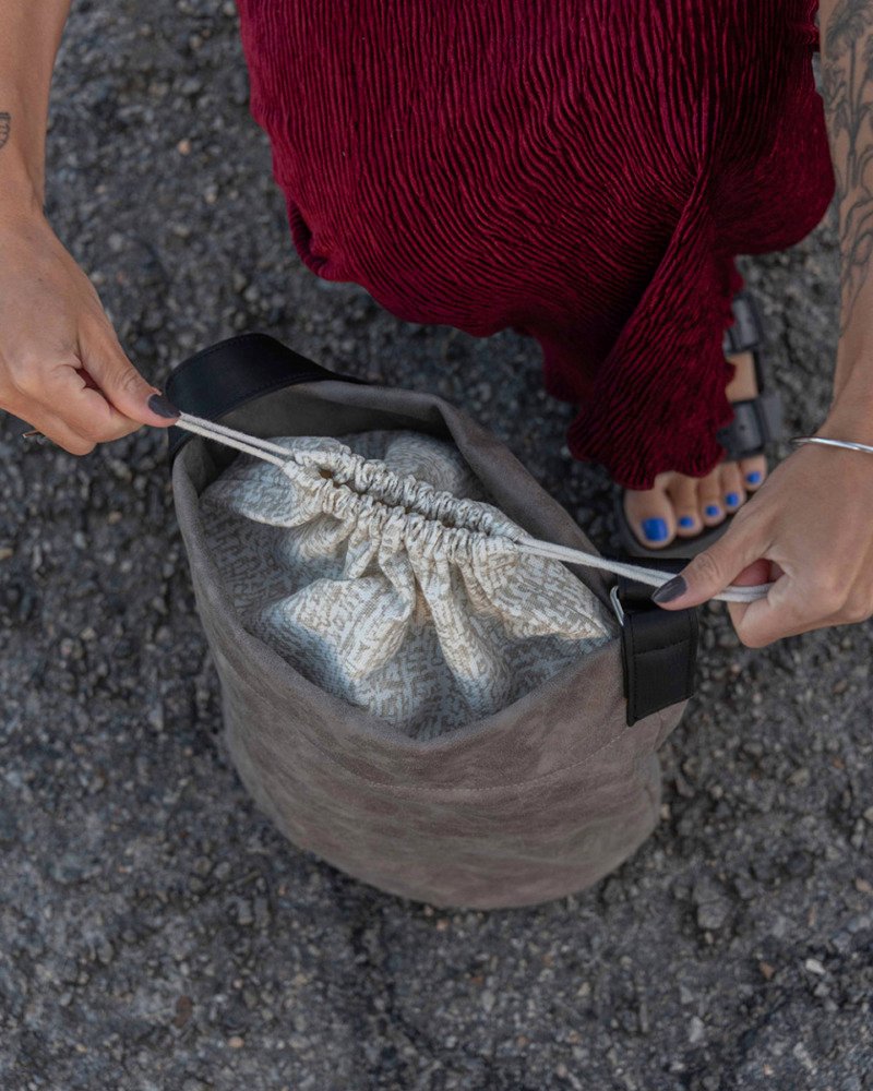 Bolsa Manga Gris