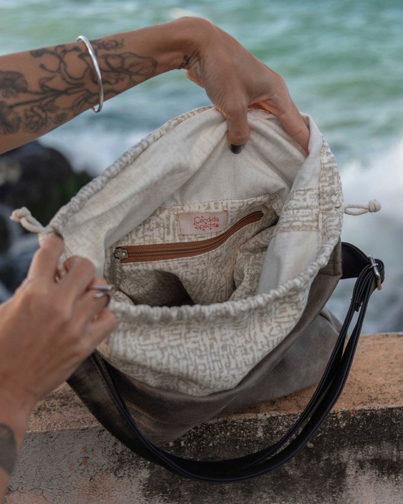 Bolsa Manga Gris