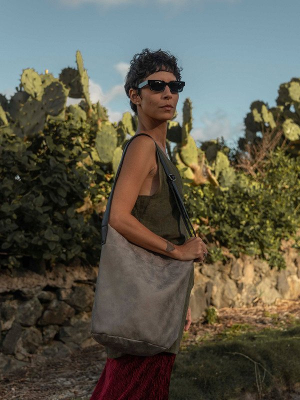 Bolsa Manga Gris