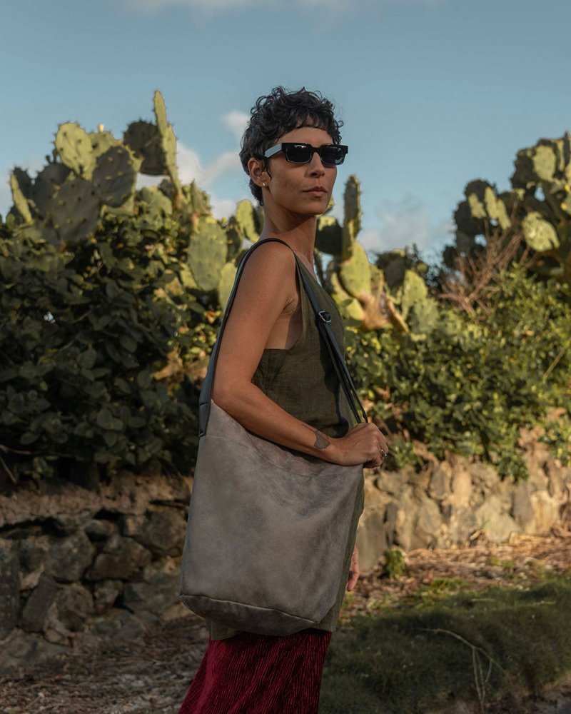 Bolsa Manga Gris