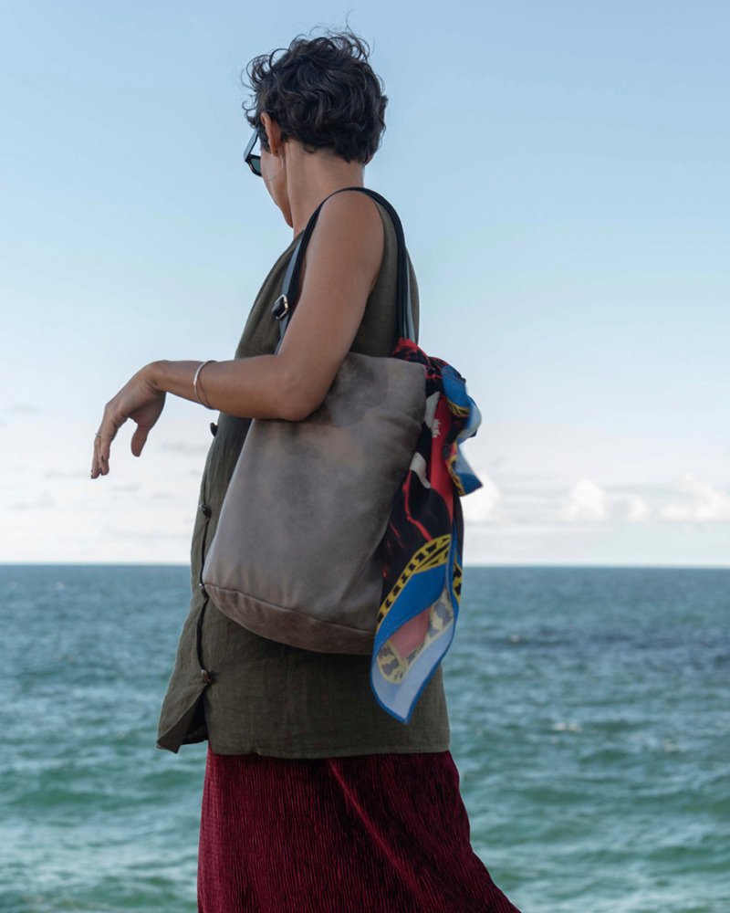 Bolsa Manga Gris