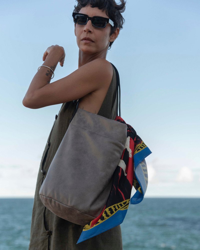 Bolsa Manga Gris