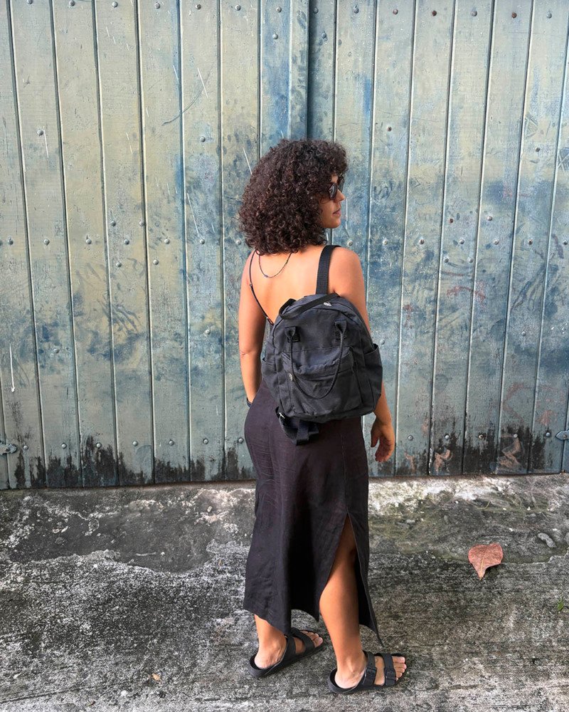 Mochilinha Casulo preta