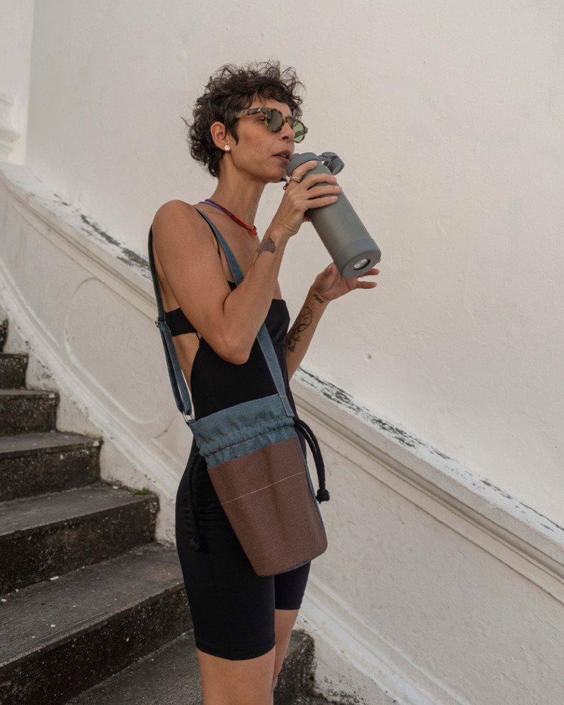 Bolsa Saíra Cacau Sereno