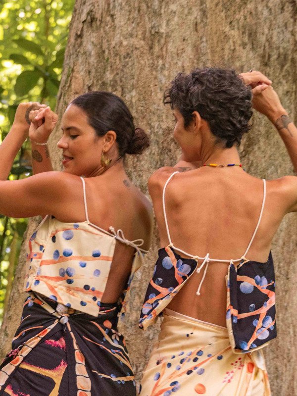 duo top caminho Top Caminho Dupla Face